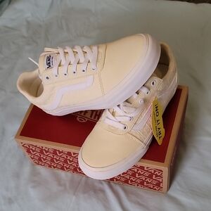 Vans Cream Sneakers